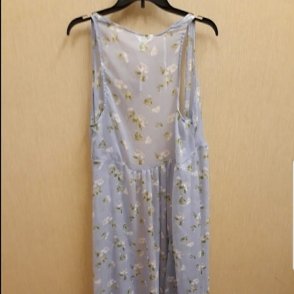 Lauren Conrad Floral Sheer Vest Boho Duster - Picture 5 of 5